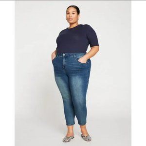 Universal Standard Size 20 Seine High Rise Skinny Jeans